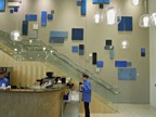 Blue Glass Cafe Installation